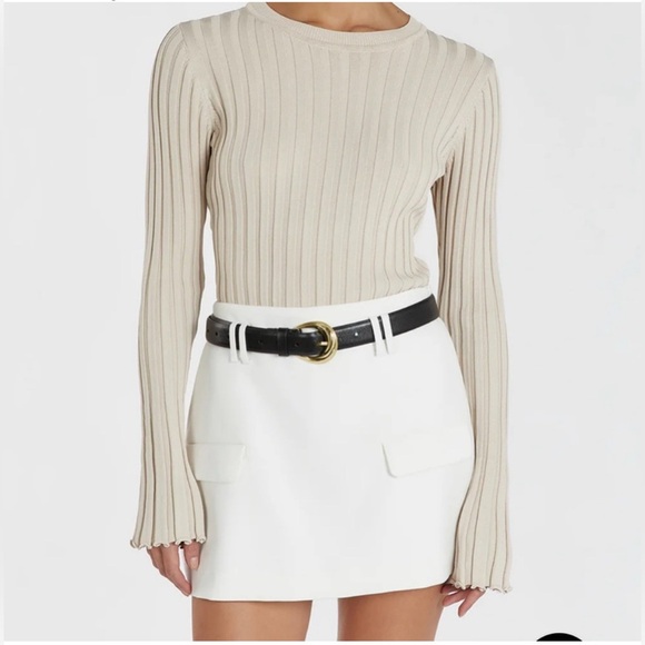 DISSH Tops - DISSH Ada Long Sleeve Knit Top S